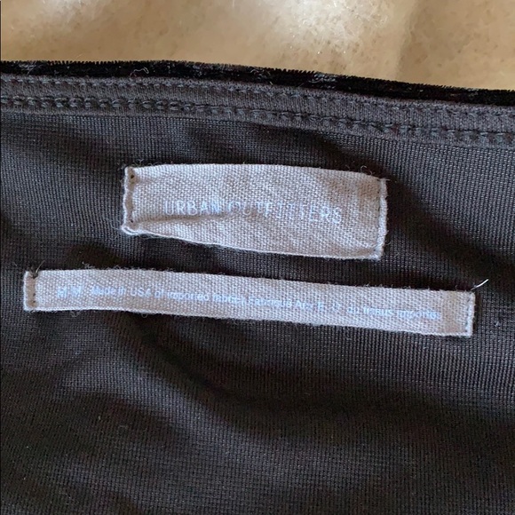 Urban Outfitters Velvet Romper - Picture 4 of 5